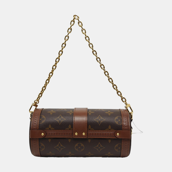 PAPILLON 19 Monogram Coated Canvas Brown
