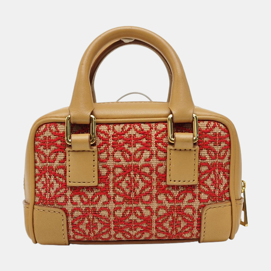 Amazona Quilted Canvas Red