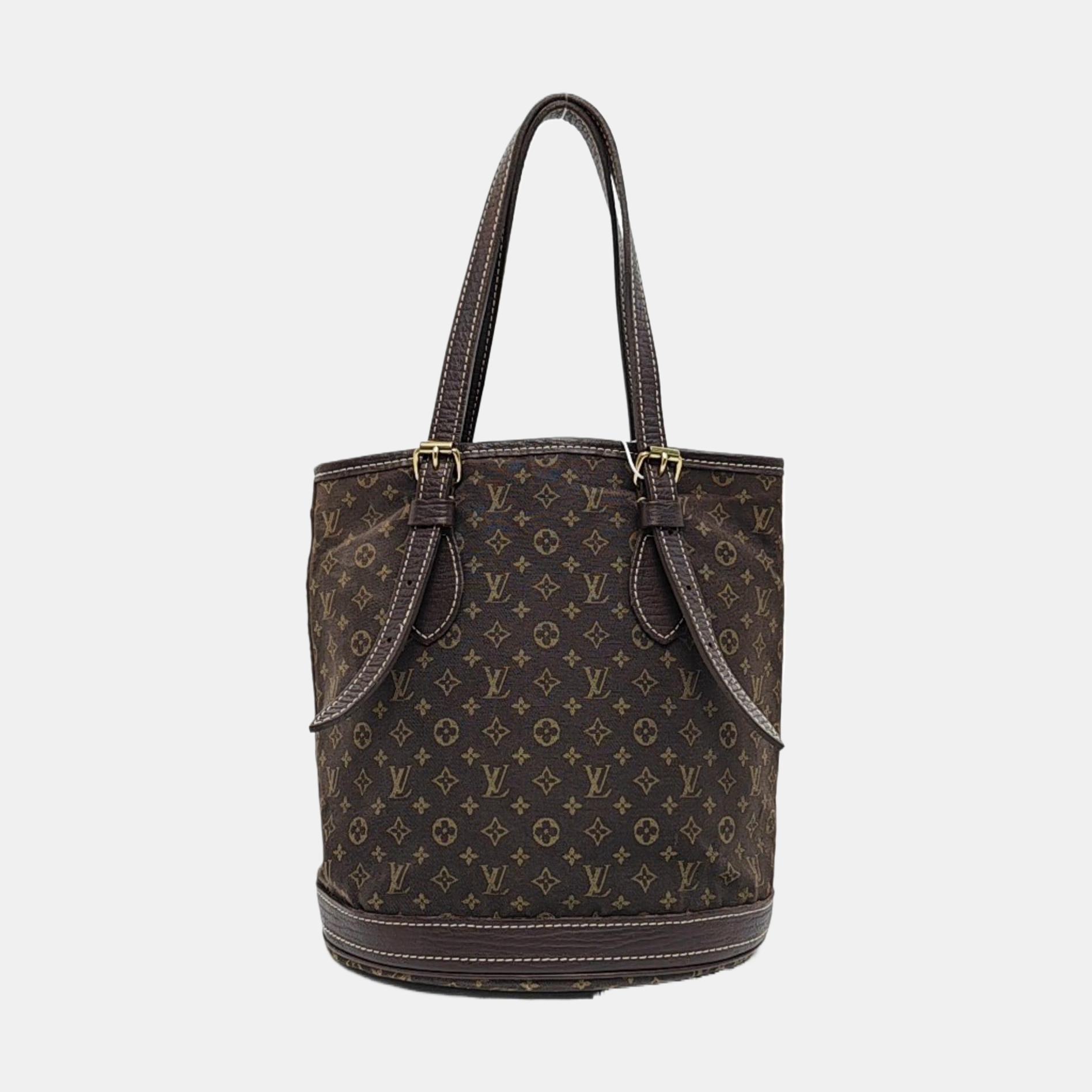 BUCKET PM Monogram Canvas Brown