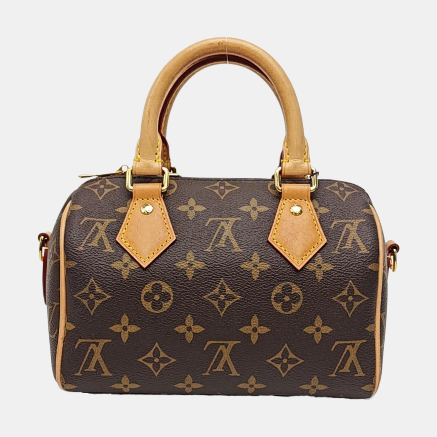SPEEDY 20 Monogram Coated Canvas Brown