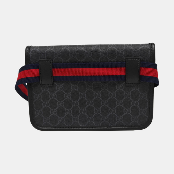 Neo Vintage Monogram Coated Canvas Black
