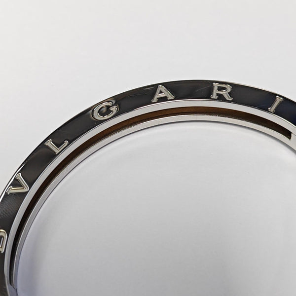 B.ZERO1 Brazalete de acero plateado