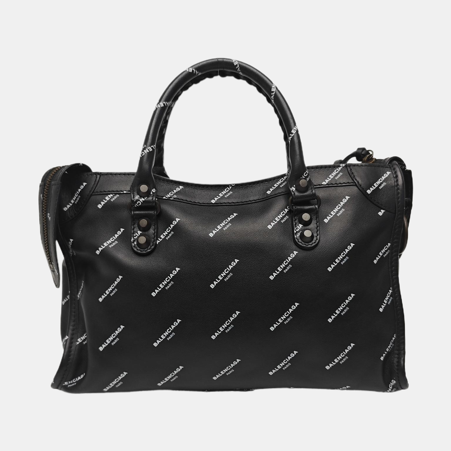 Classic City Small Lambskin Black