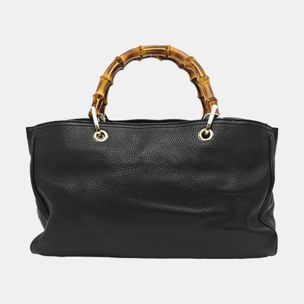 Bamboo 1947 Medium Calfskin Black