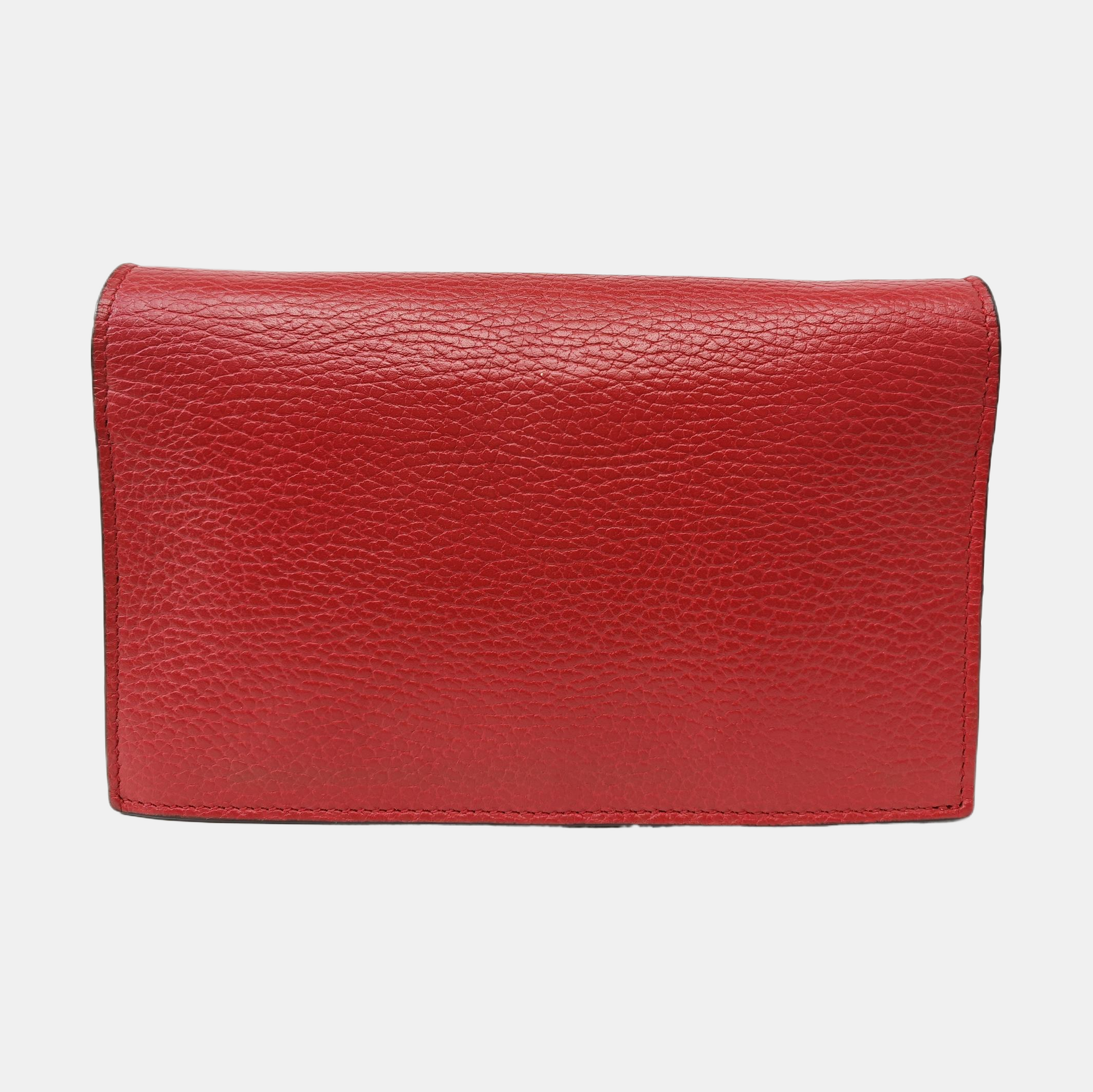 Calfskin Shoulder Bag Red