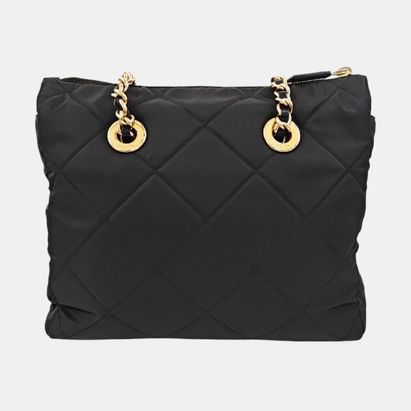 Re-Edition 1995 Chaîne Quilted Nylon Black