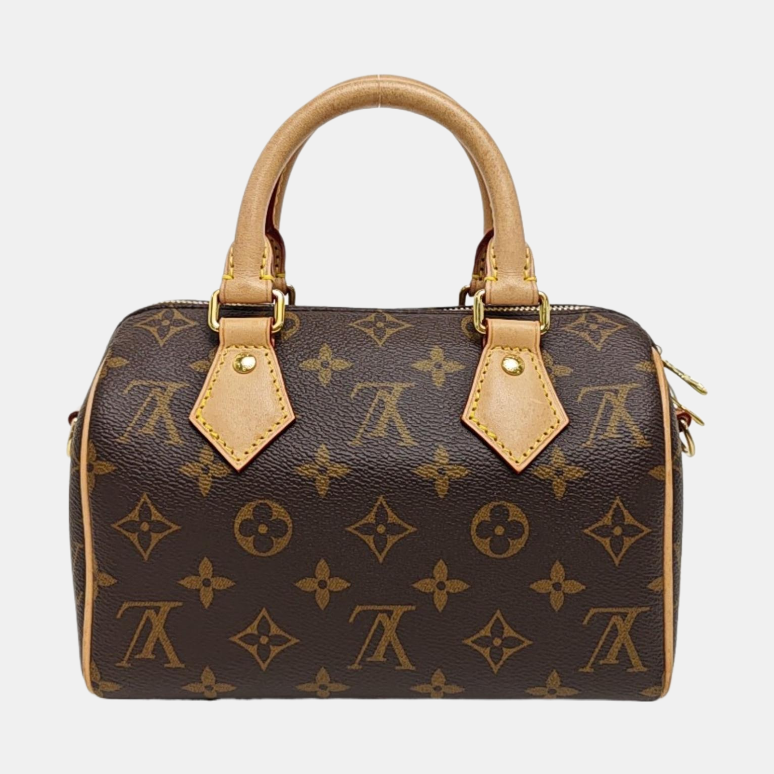 SPEEDY 20 Monogram Coated Canvas Brown