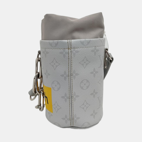CHALK Monogram Coated Canvas Gray