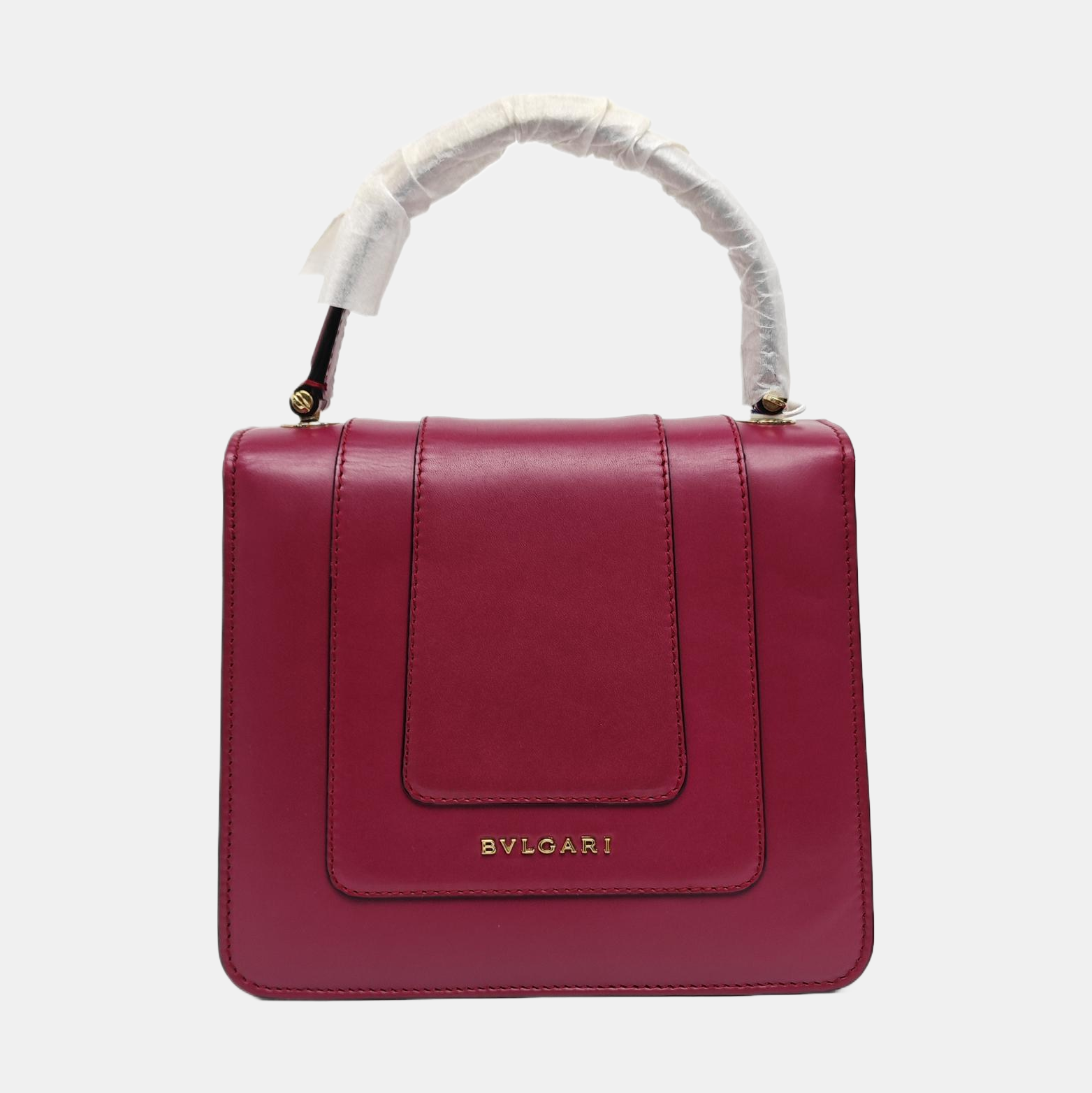 SERPENTI FOREVER Small Calfskin Red