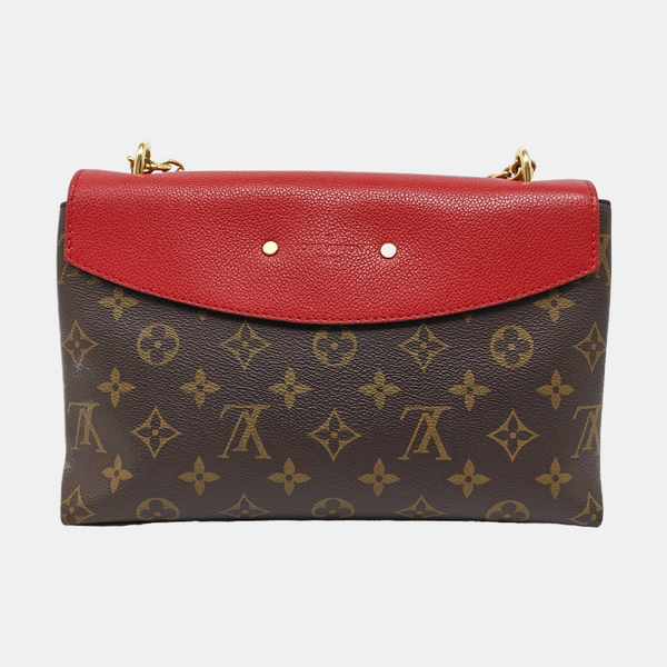 SAINT PLACIDE Monogram Coated Canvas Brown
