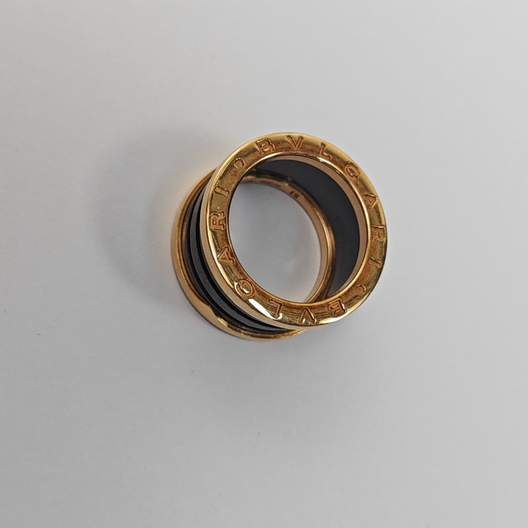 B.ZERO1 18k Rose Gold Ring EU 51