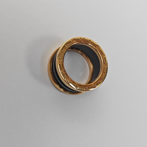 B.ZERO1 18k Rose Gold Ring EU 51