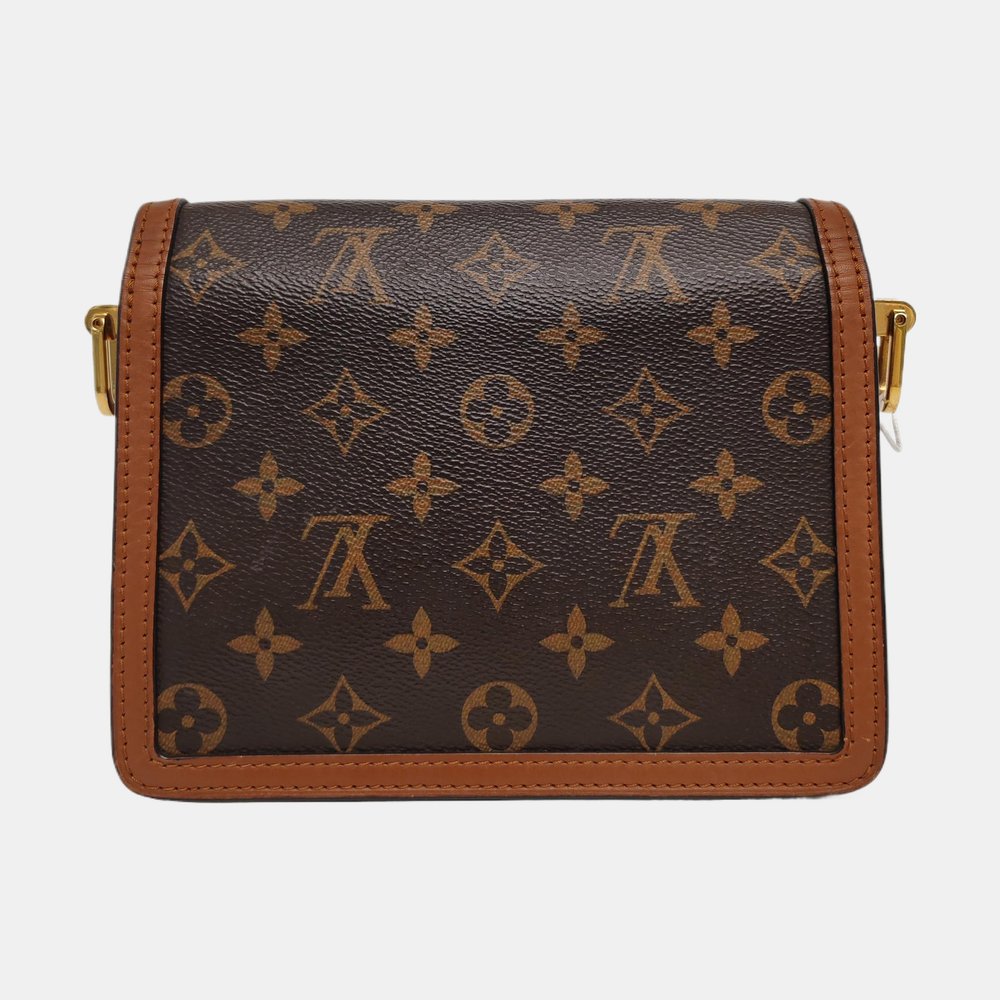 DAUPHINE Mini Coated Canvas Brown