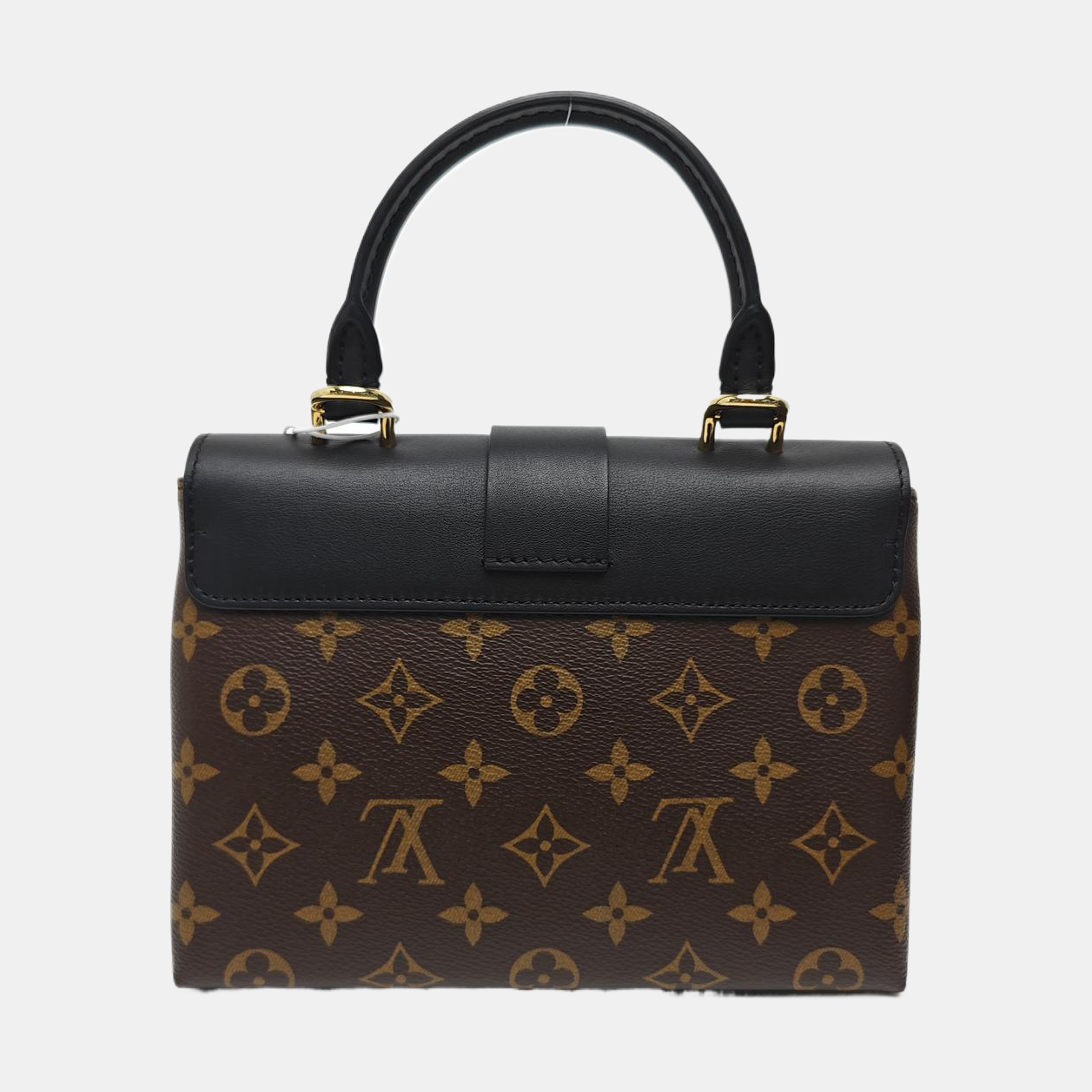 LOCKY BB Monogram Coated Canvas Brown