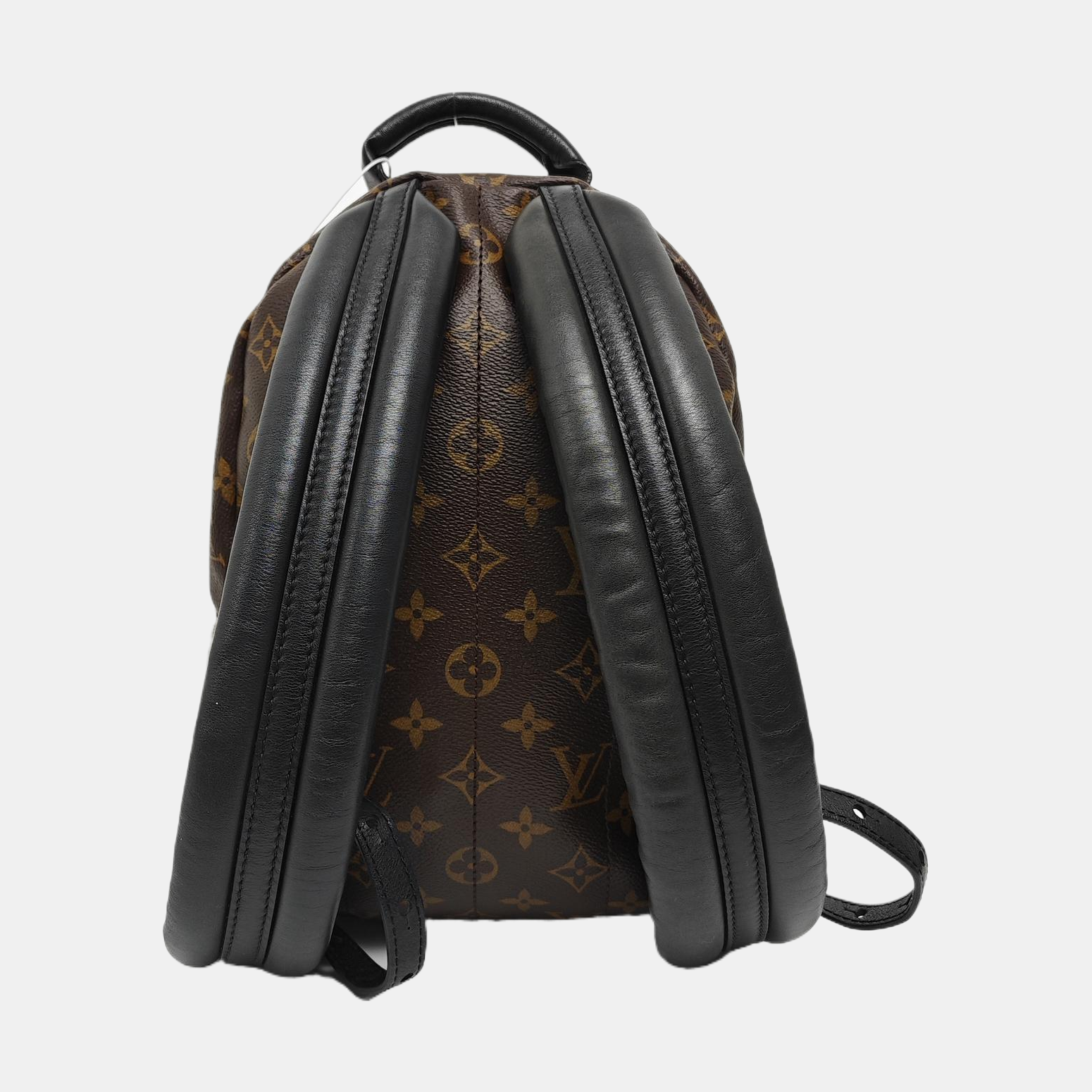 Authenticated pre-owned  PALM SPRINGS PM Monogram Coated Canvas Brown - Backpack at Looply