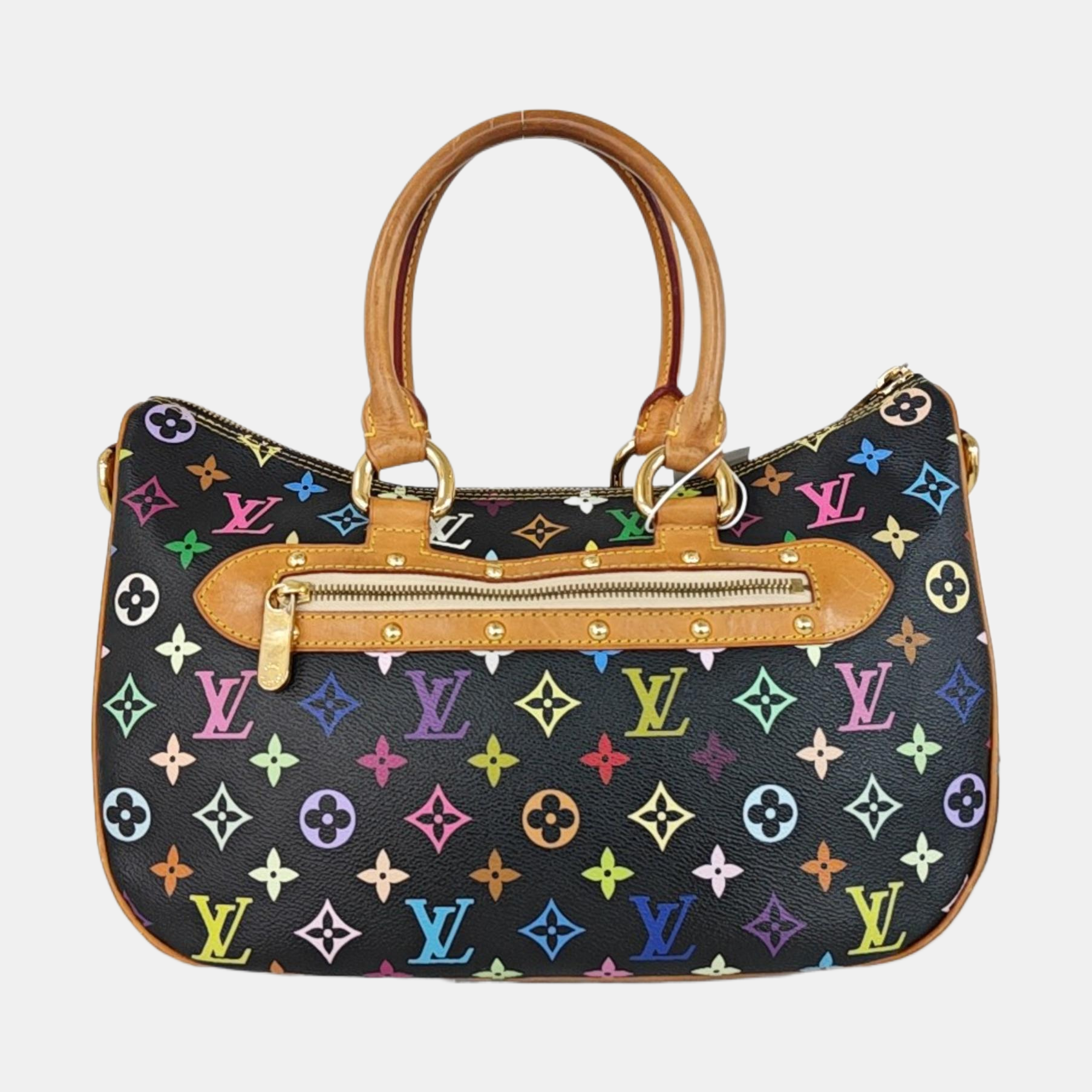 LV × TM RITA Monogram Coated Canvas Black