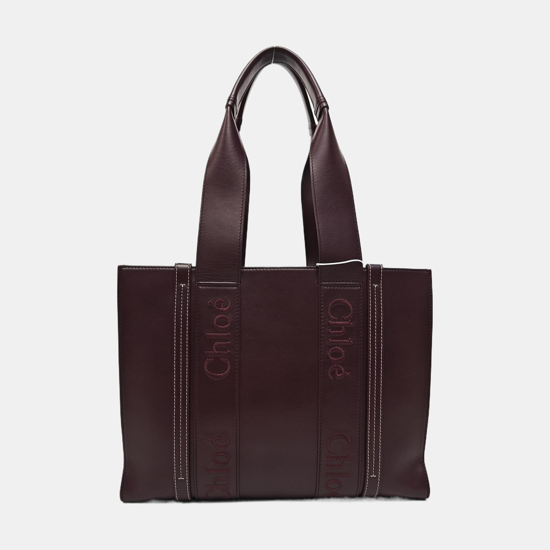 Woody Large Calfskin Red