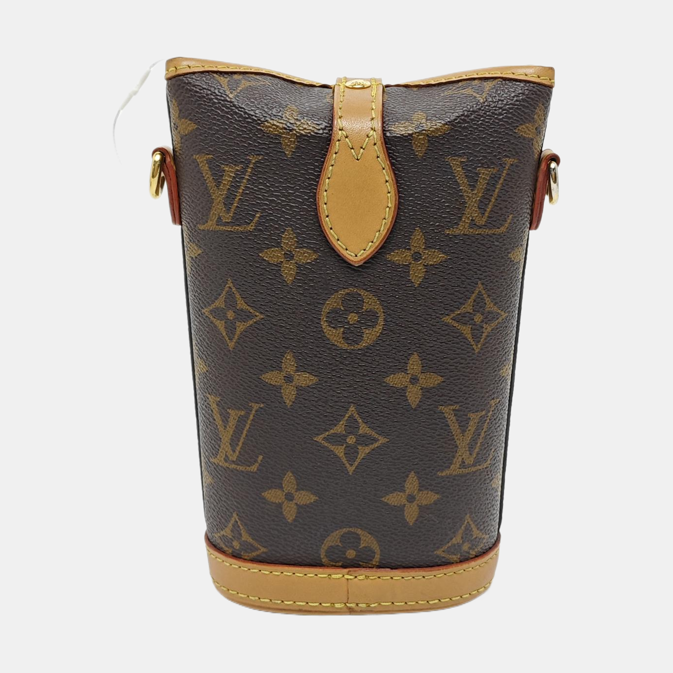 FOLD ME Monogram Coated Canvas Brown
