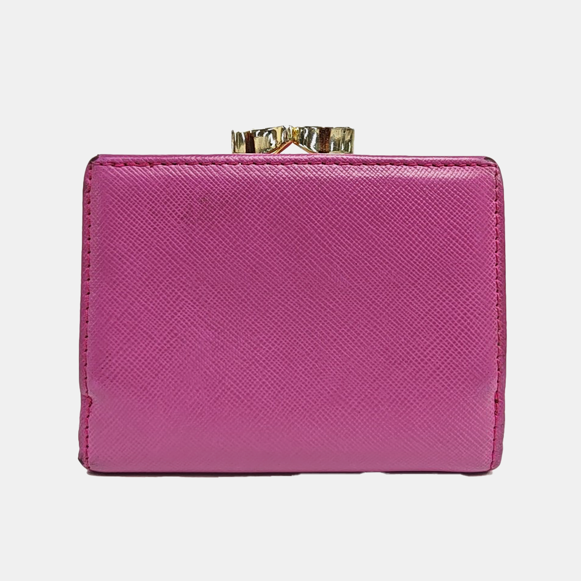 Leather Wallet Pink