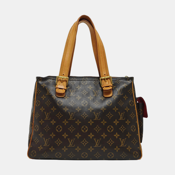MULTIPLE Monogram Coated Canvas Brown