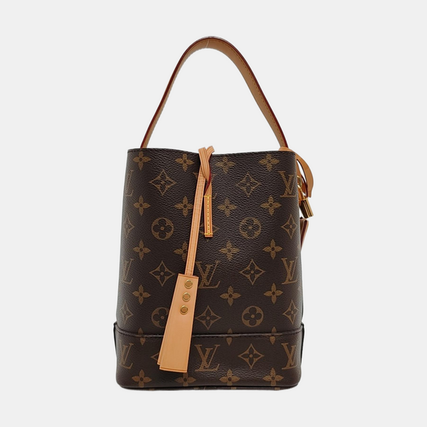 NN14 Monogram Coated Canvas Brown