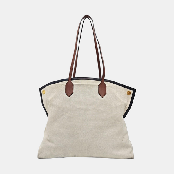 Canvas Shoulder Bag White