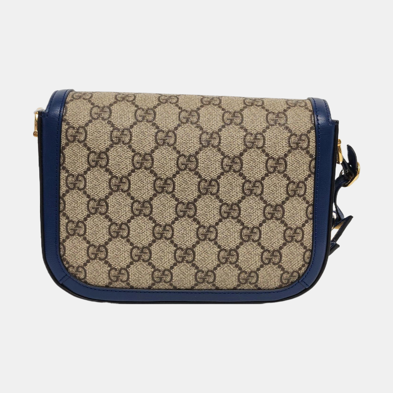Horsebit 1955 Mini Monogram Coated Canvas Beige
