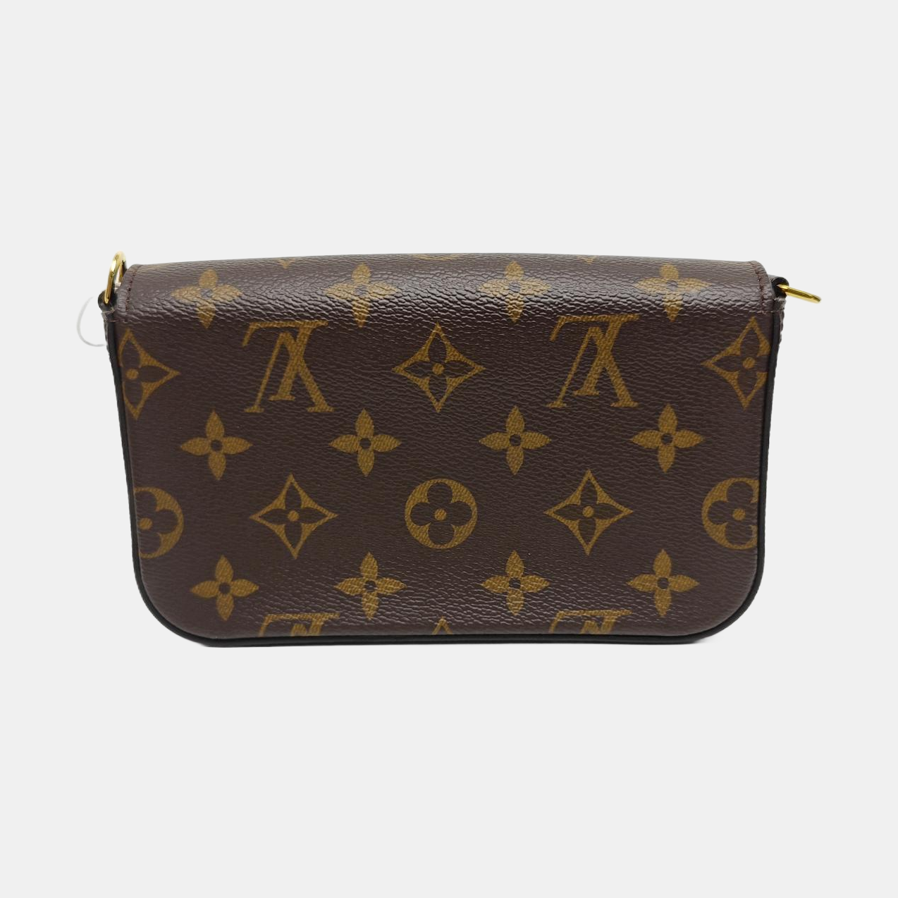 FÉLICIE Monogram Coated Canvas Brown