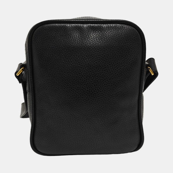 Print Calfskin Black