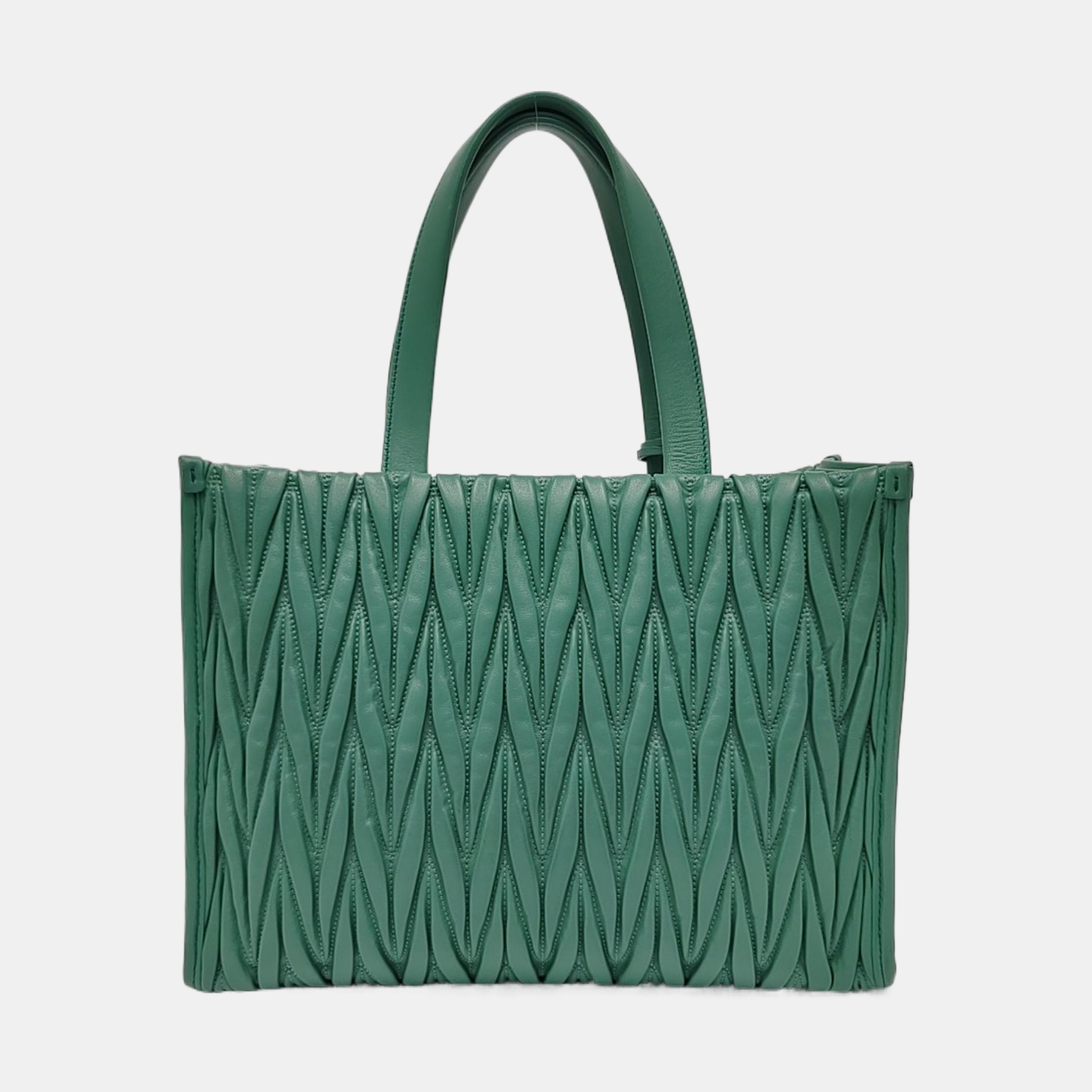 Quilted Lambskin Green