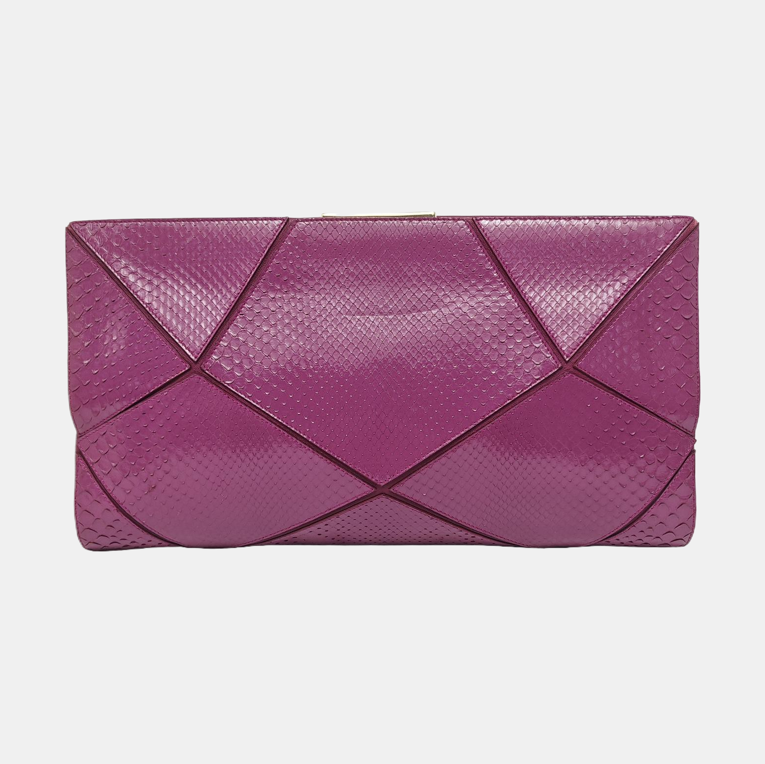 Python Clutch Purple