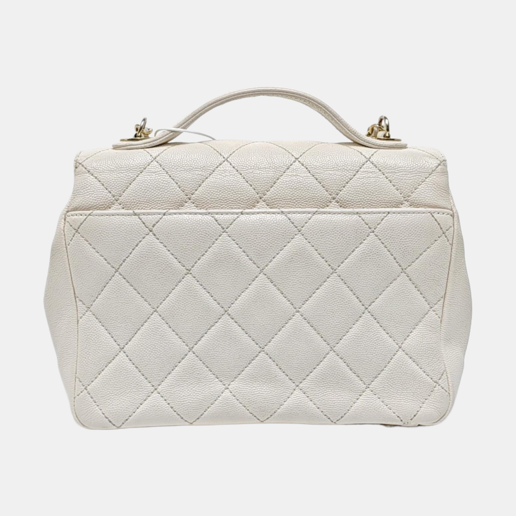 Grained Calfskin White