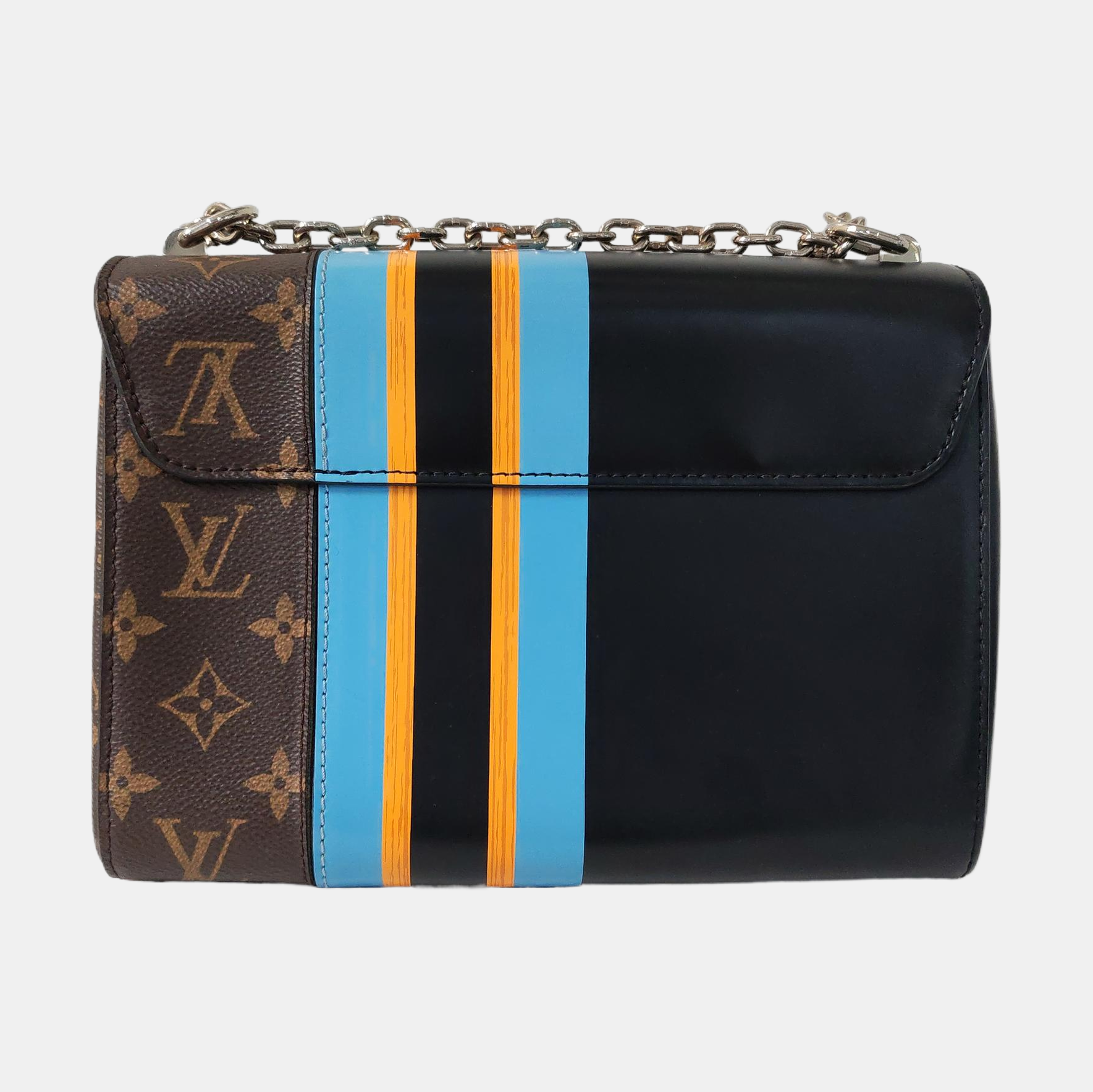 Authenticated pre-owned  TWIST MM Monogram Coated Canvas Multicolor - Shoulder Bag at Looply