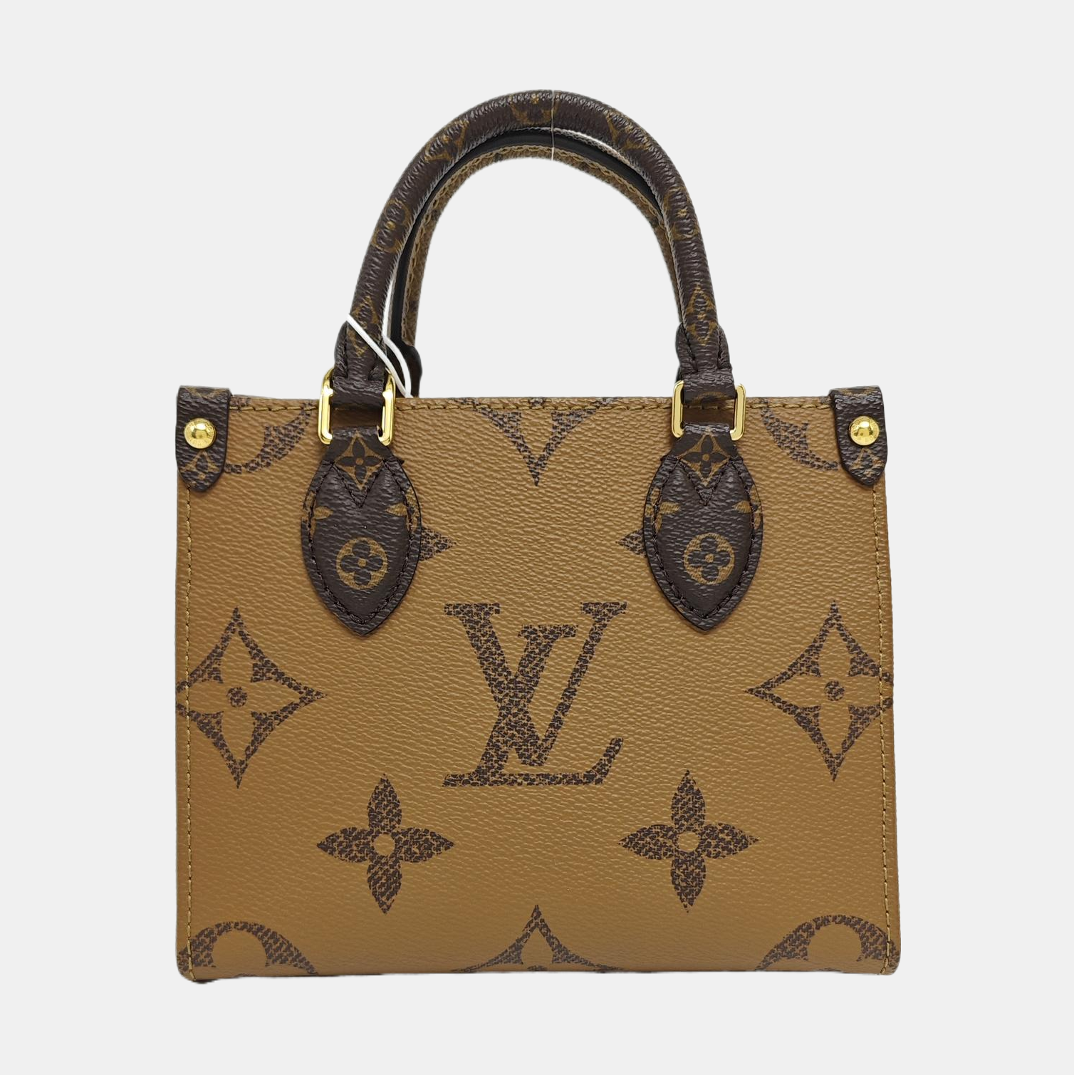 ONTHEGO BB Monogram Coated Canvas Brown