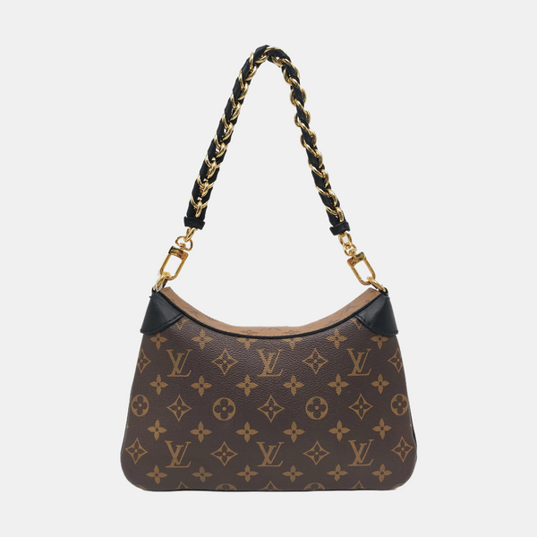 TWINNY Monogram Coated Canvas Brown