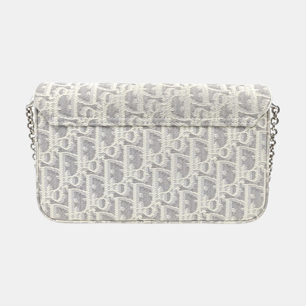 Saddle Medium Oblique Fabric Gray
