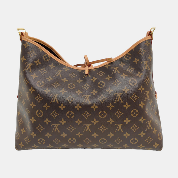 CARRYALL MM Monogram Coated Canvas Brown