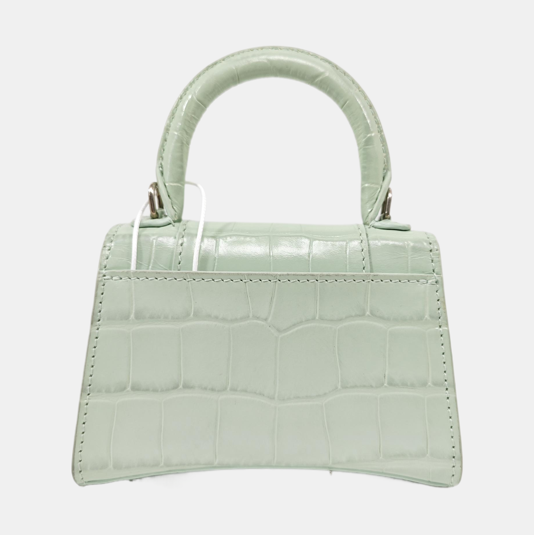 Hourglass Mini Calfskin Green