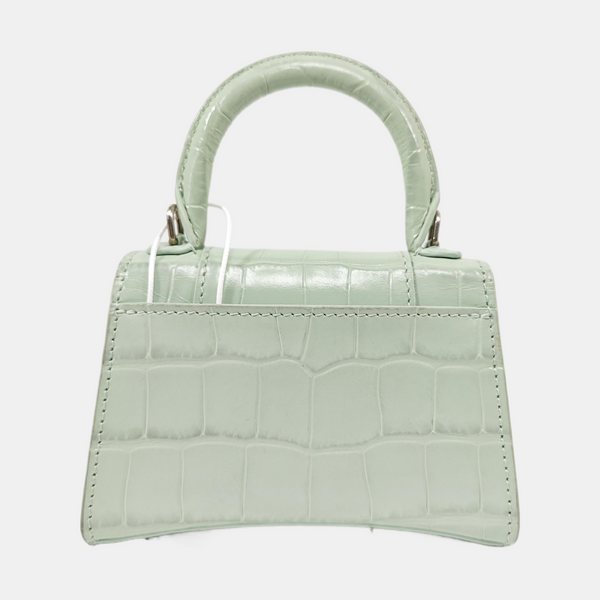 Hourglass Mini Calfskin Green