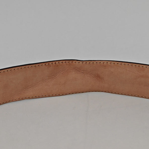Leather Belt Red