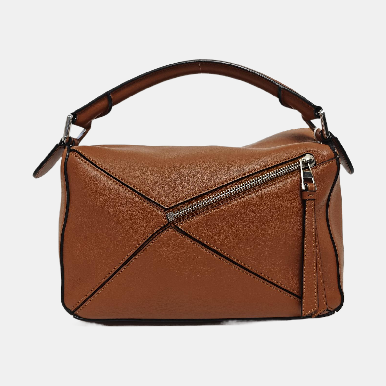 Puzzle Small Calfskin Brown