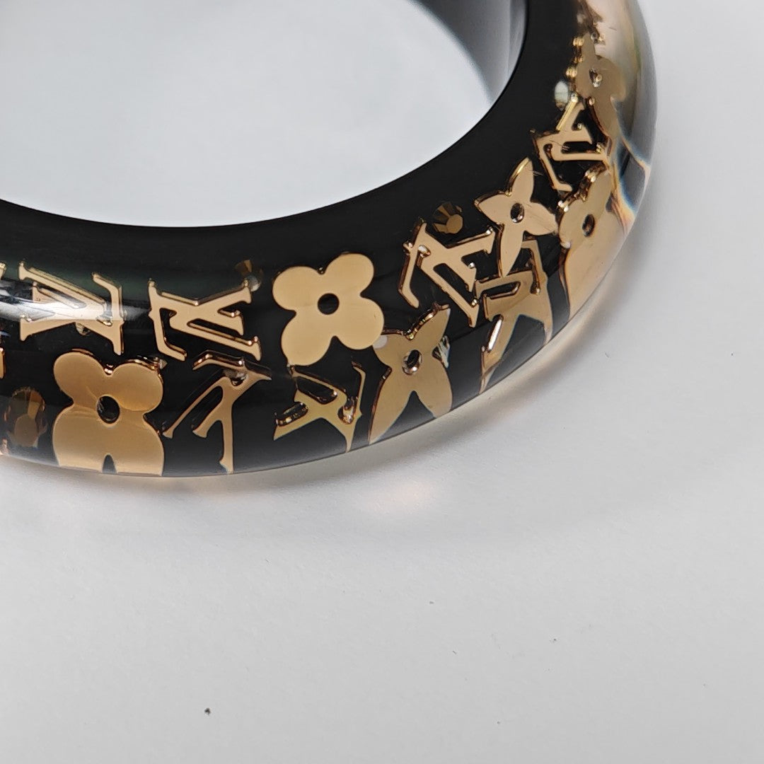 Metal Black Bangle