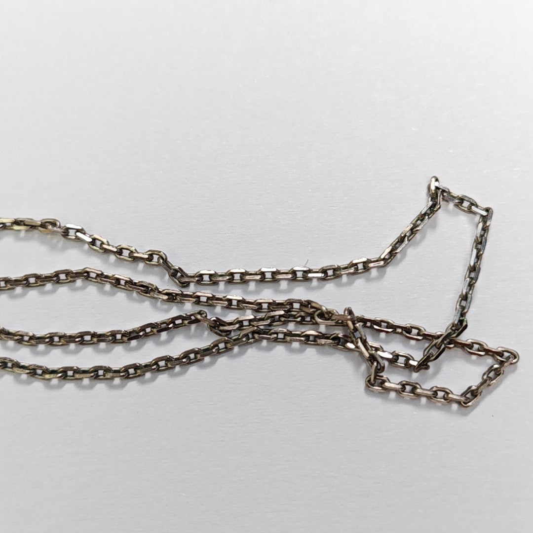 Eileen Metal Silver Necklace