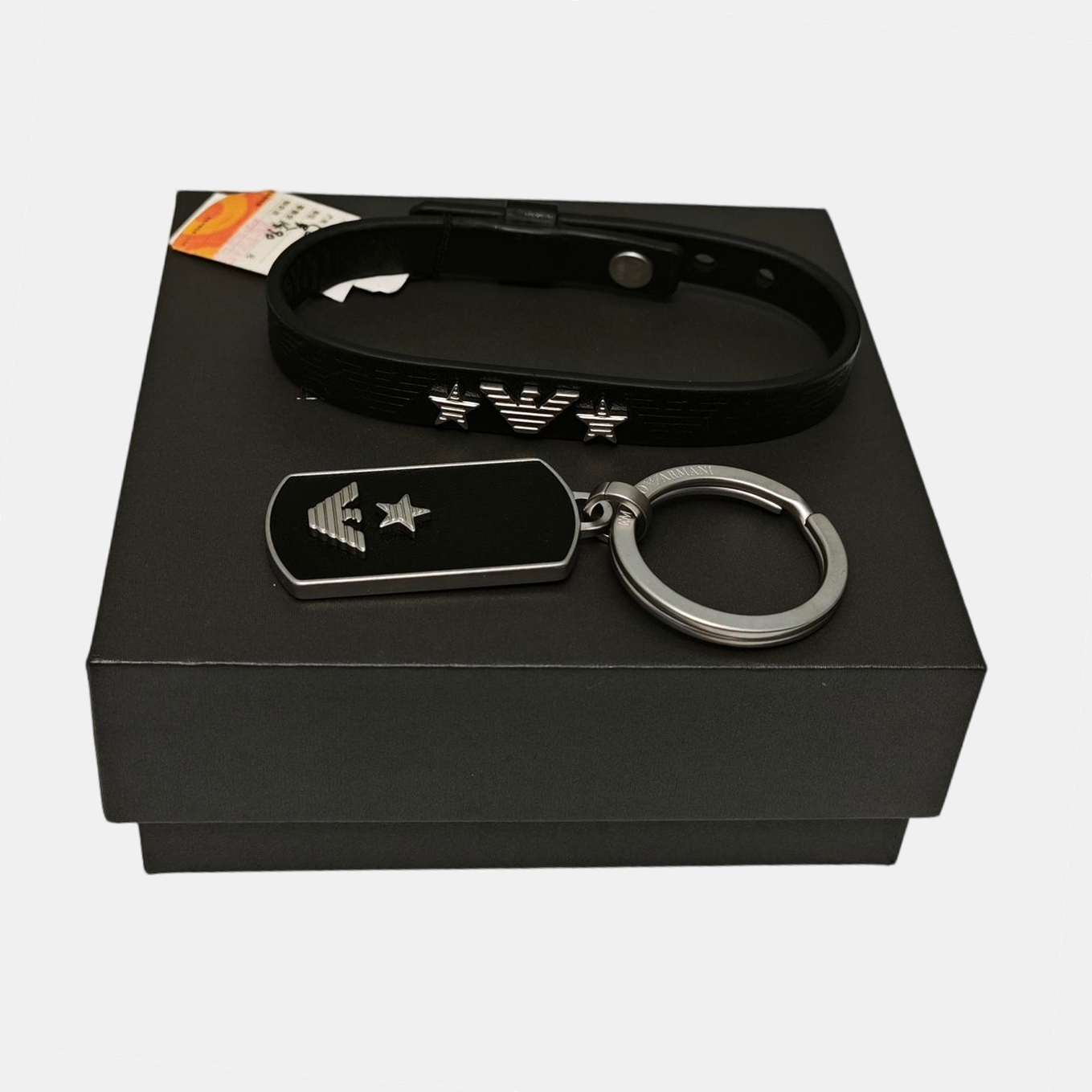 Leather Black Jewelry Set
