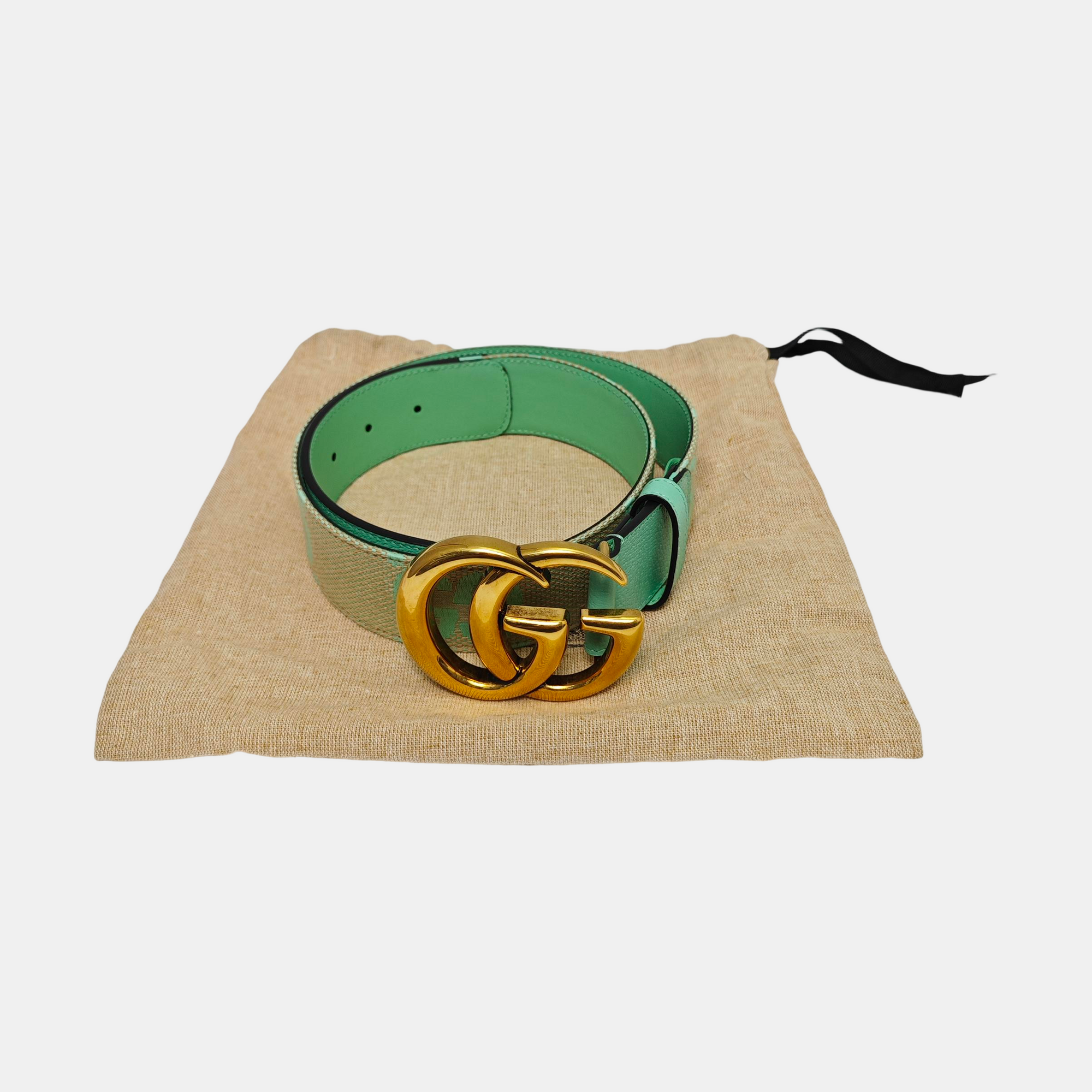Fabric Belt Beige