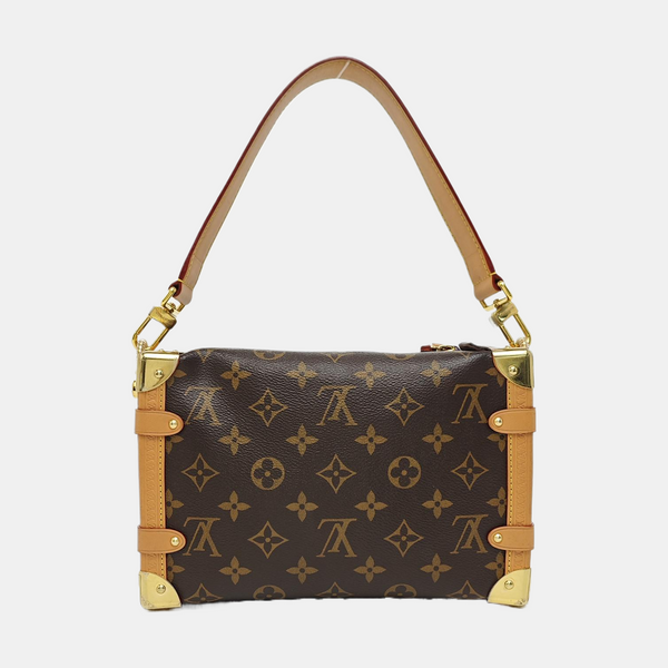 SIDE TRUNK MM Monogram Coated Canvas Brown