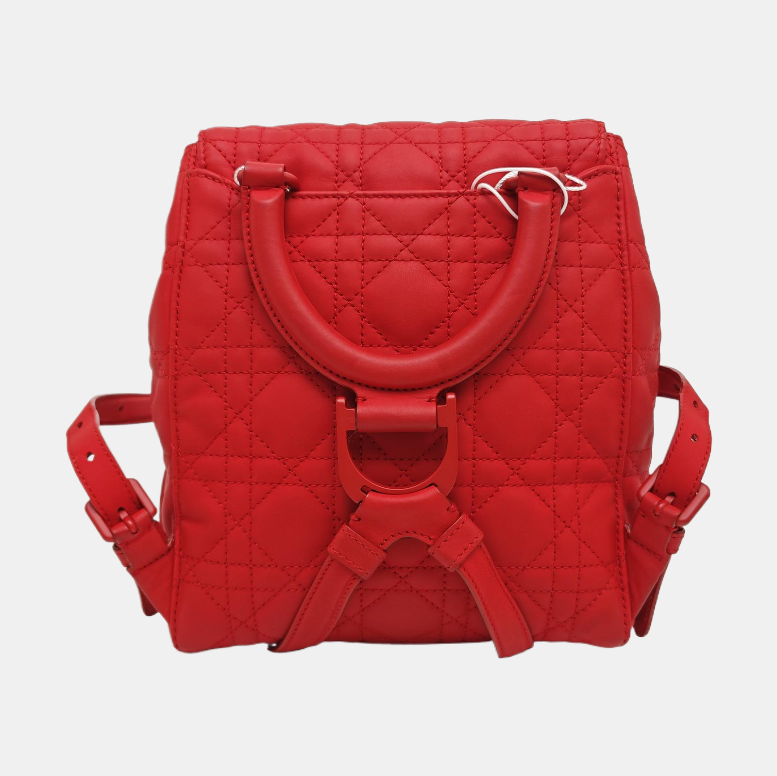Stardust Cannage Calfskin Red