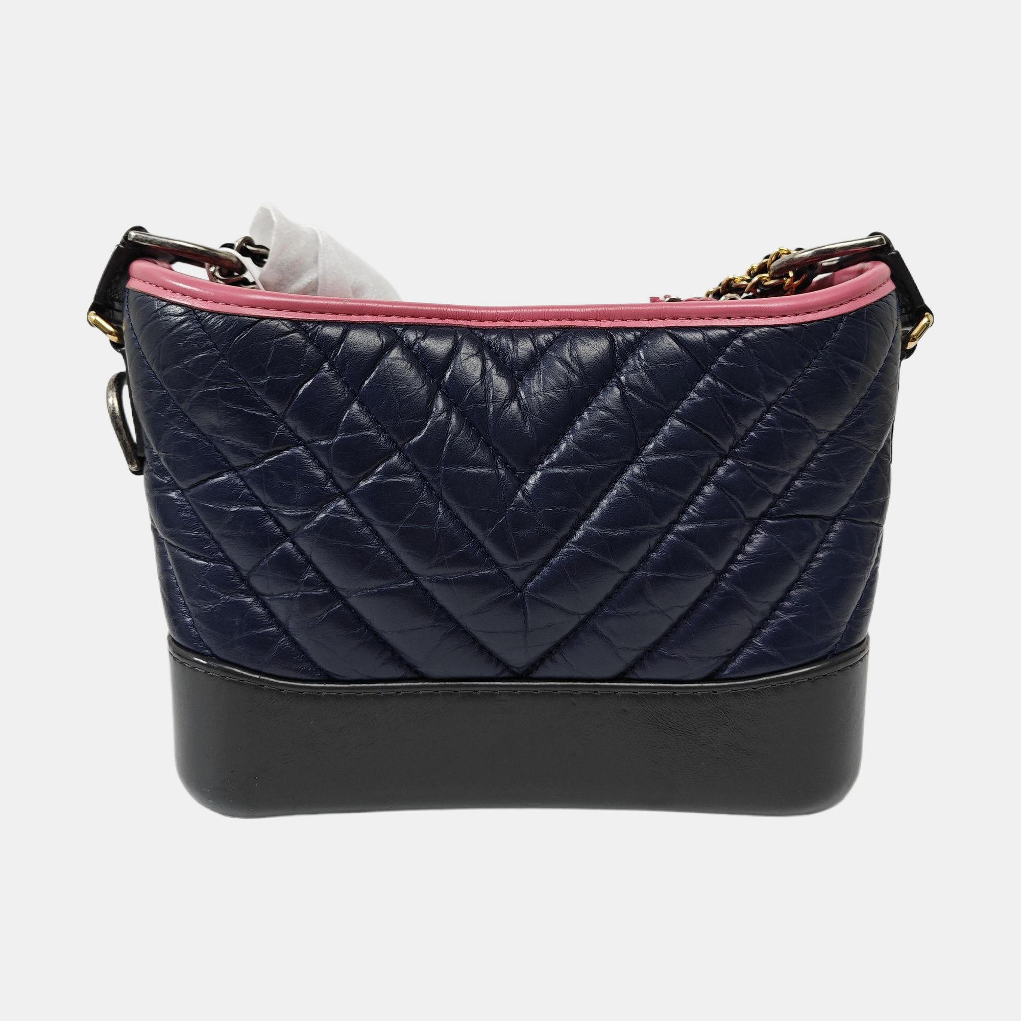 GABRIELLE Small Quilted Calfskin Multicolor