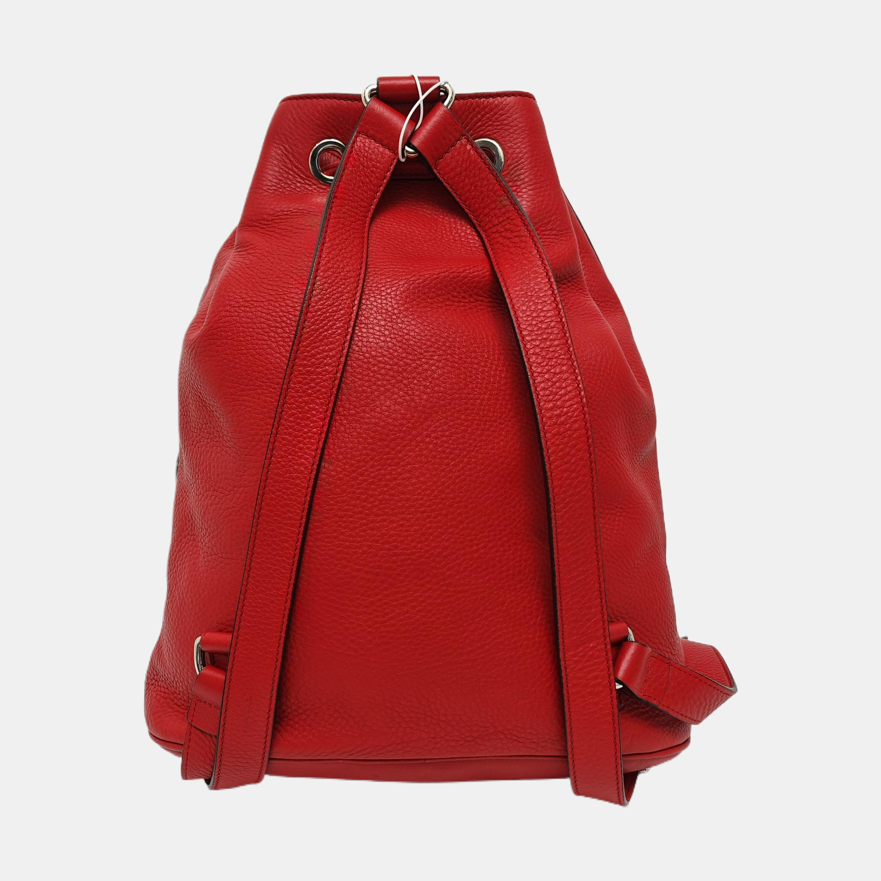 Authenticated pre-owned  Soho Calfskin Red - Bucket Bag at Looply