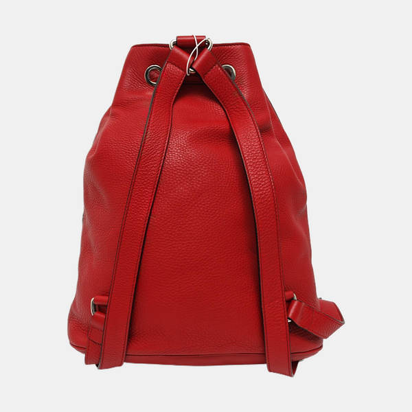 Authenticated pre-owned  Soho Calfskin Red - Bucket Bag at Looply